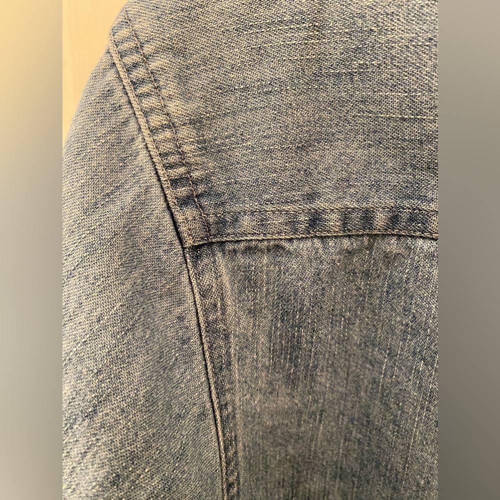 TITAN’S LADIES VINTAGE ANTIGUA  CHAMBRAY SHIRT - Picture 9 of 10